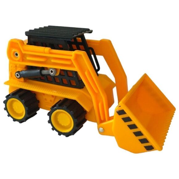 Soma Mighty Wheels Skid Steer Front End Loader Toy Vehicle Construction Vtg 90s - Picture 4 of 16